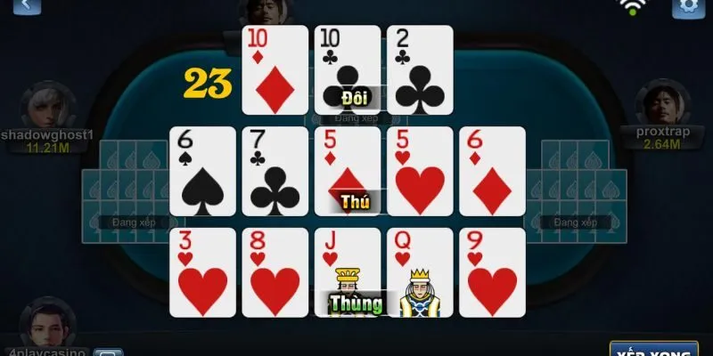 Một số chiến thuật phổ biến trong cách chơi bài Binh Xập Xám